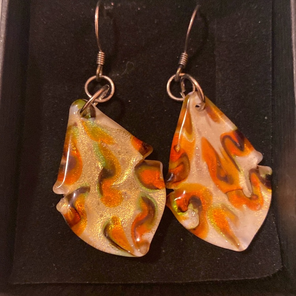 Unique Glass earrings